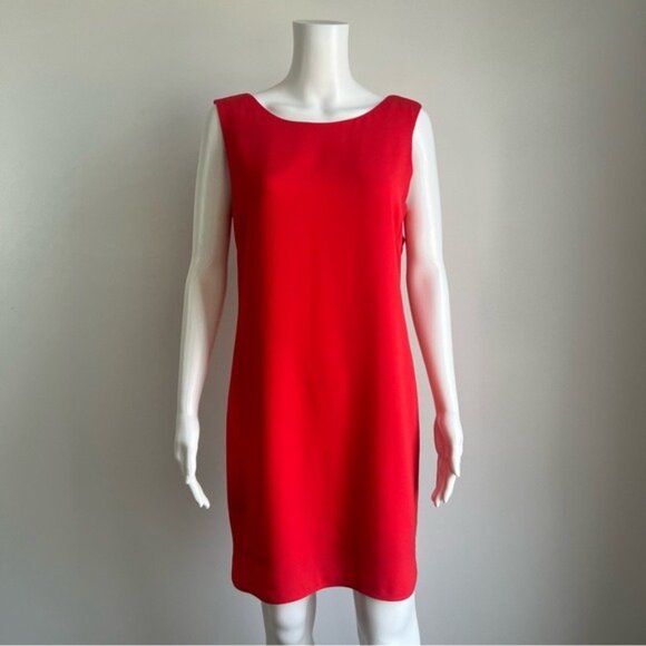 BCBGMAXAZRIA Ellie Cowl Back Shift Dress - 8 - Picture 2 of 5